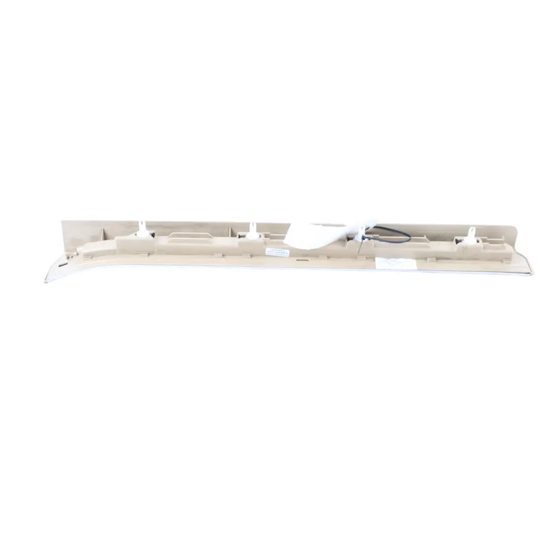 Step Sill Cover Entrance Trim Front Left N/S Beige to Mercedes W221 AMG with Part number A2216803135 Mercedes W221 AMG Step Sill Cover Entrance Trim Front Left N/S Beige - SKU A2216803135 - Part number A2216803135