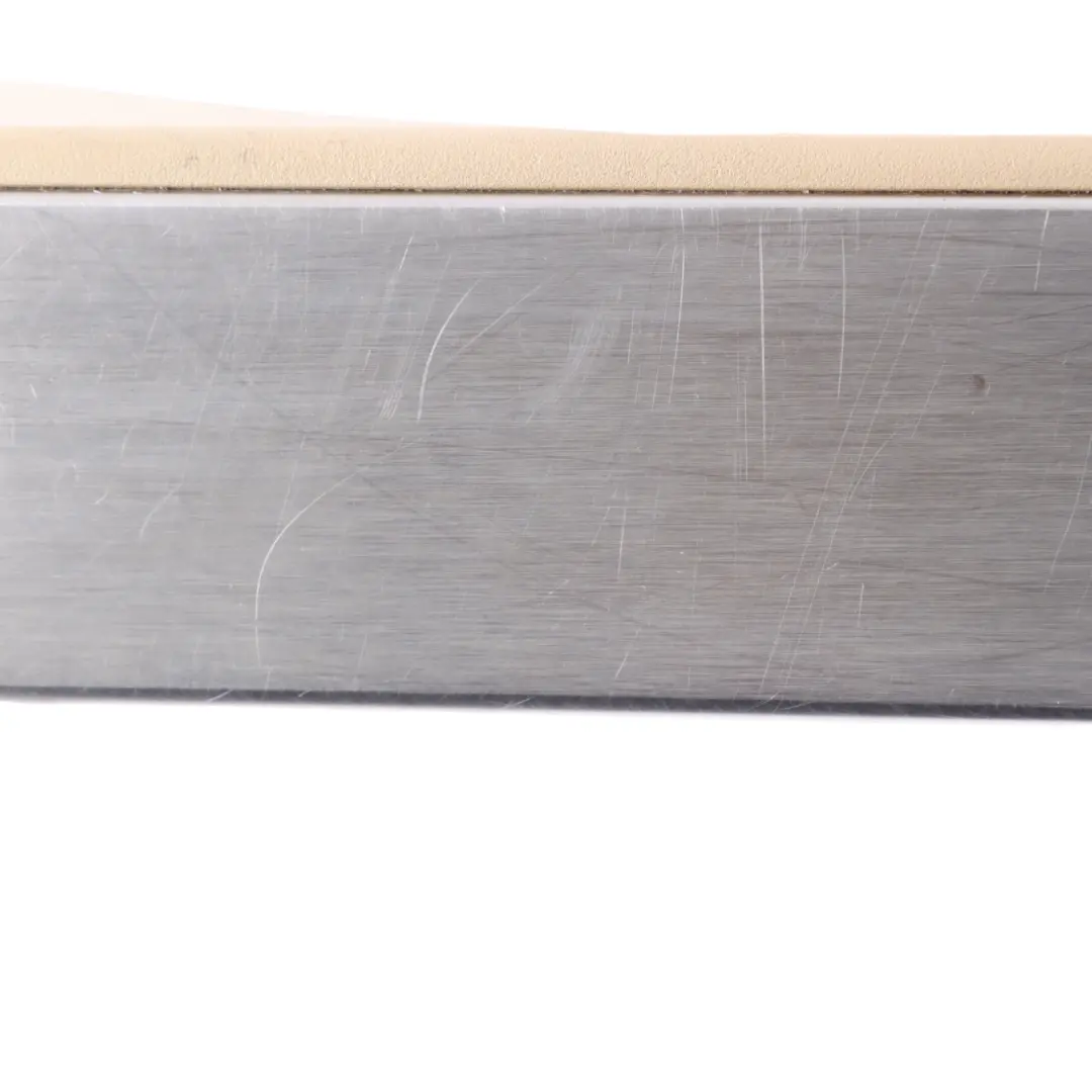 Mercedes W221 AMG Door Step Sill Cover Trim Buckskin Rear Left N/S - SKU A2216803735 - Part number A2216803735