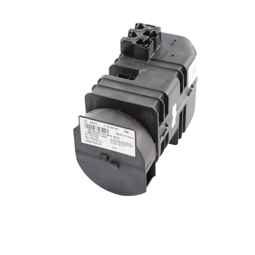 Vacuum Pump Control Unit to Mercedes W221 Dynamic Seat with Part number A2218001048 Mercedes W221 Dynamic Seat Vacuum Pump Control Unit - SKU A2218001048 - Part number A2218001048