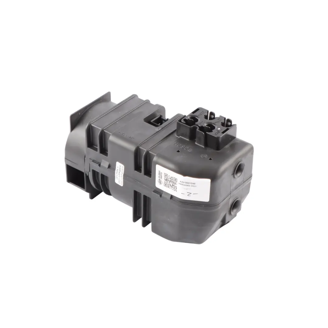 Vacuum Pump Control Unit to Mercedes W221 Dynamic Seat with Part number A2218001048 Mercedes W221 Dynamic Seat Vacuum Pump Control Unit - SKU A2218001048 - Part number A2218001048