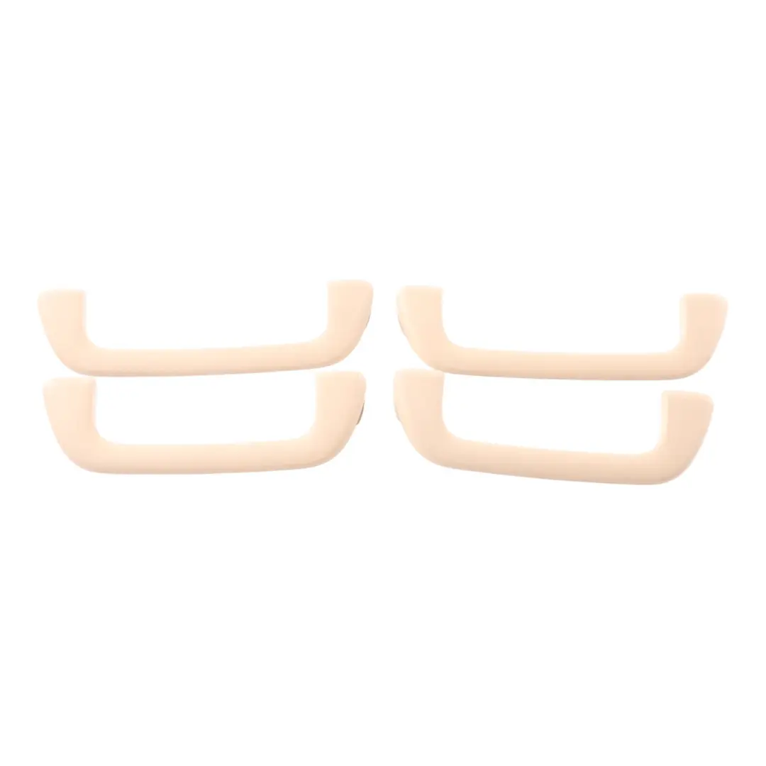 Mercedes W221 Headlining Handle Front Rear Left Right N/O/S Roof Grab Beige Set - SKU A2218100351-4 - Part number A2218100351