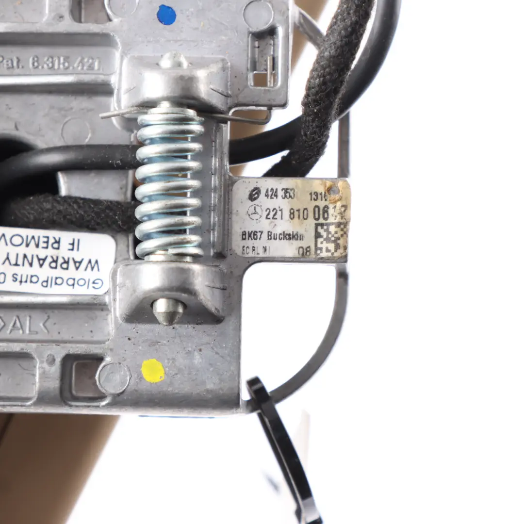 Interior Rear View Mirror Auto Dim Buckskin Beige to Mercedes W221 with Part number A2218100617 Mercedes W221 Interior Rear View Mirror Auto Dim Buckskin Beige - SKU RHD-A2218100617 - Part number A2218100617