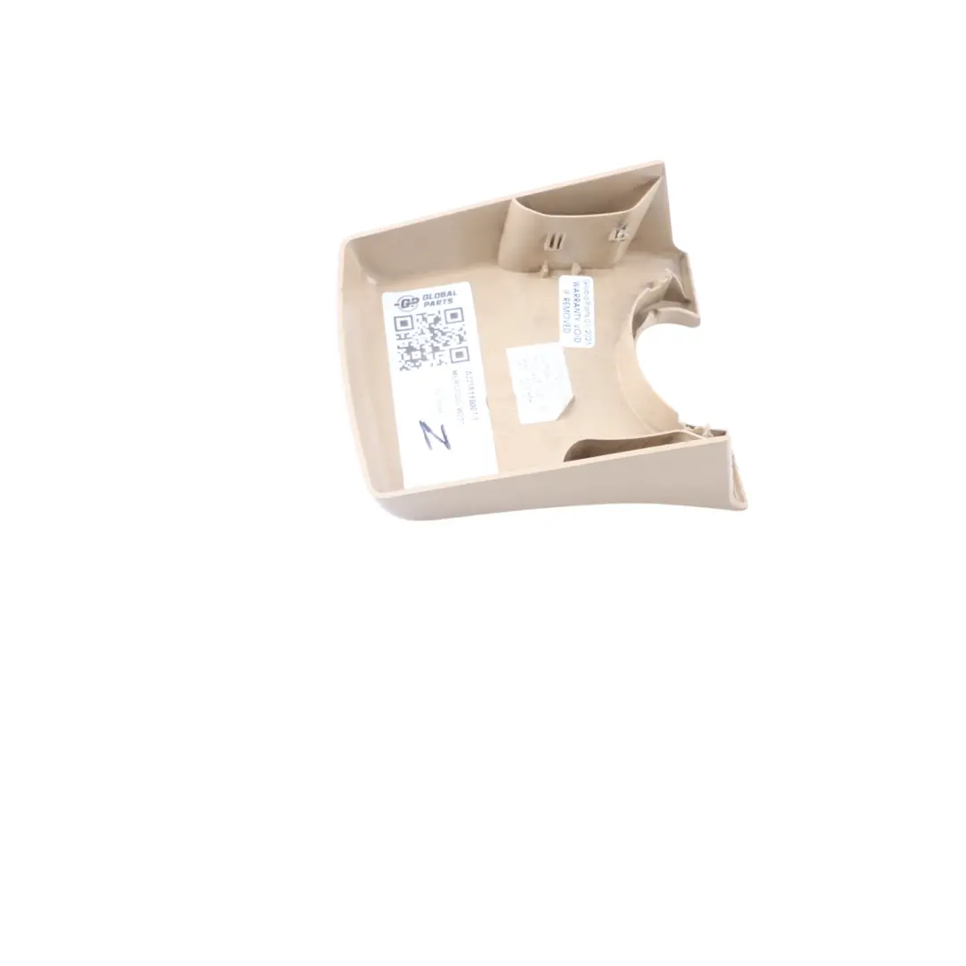 Mercedes W221 Interior Rear View Mirror Rain Sensor Trim Panel Beige - SKU A2218110007-1 - Part number A2218110007