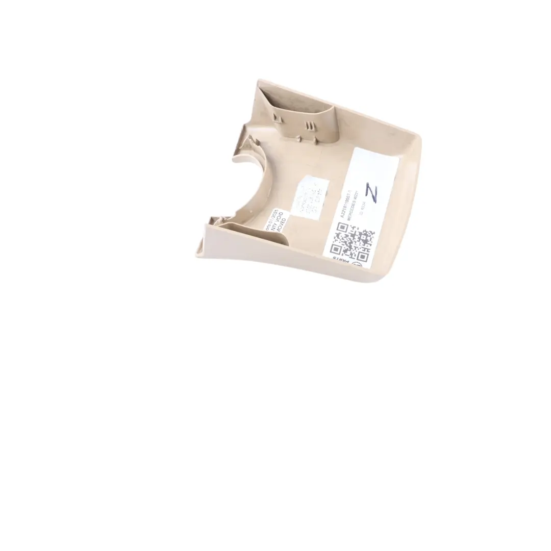 Mercedes W221 Panneau Garniture Intérieur Avec Capteur Pluie Beige - SKU A2218110007-1 - Numéro de pièce A2218110007