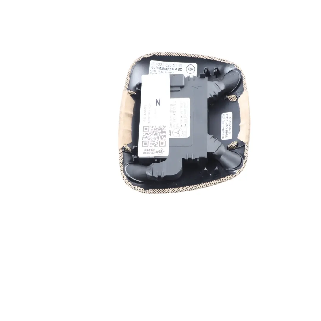 Mercedes W221 Roof Ultrasonic Burglar Alarm Sensor Cover Trim Beige - SKU A2218200180 - Part number A2218200180