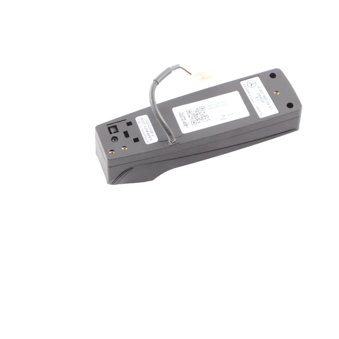 Bench Seat Back Arm Rest Phone Module Mount to Mercedes W221 Rear with Part number A2218200251 Mercedes W221 Rear Bench Seat Back Arm Rest Phone Module Mount - SKU A2218200251 - Part number A2218200251