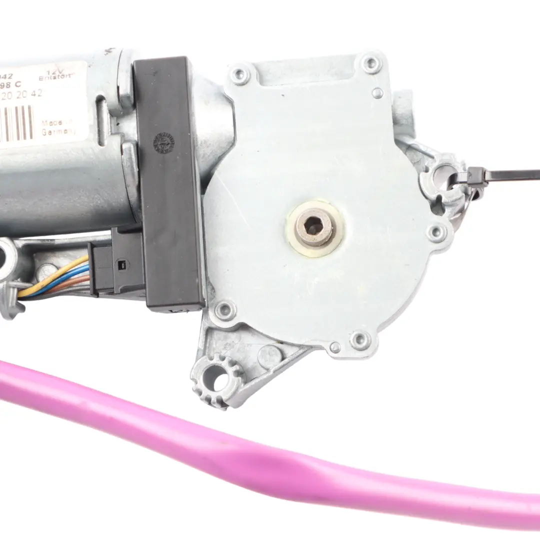 Sliding Roof Motor Sunroof Drive Actuator Unit to Mercedes W221 with Part number A2218202042 Mercedes W221 Sliding Roof Motor Sunroof Drive Actuator Unit - SKU A2218202042 - Part number A2218202042