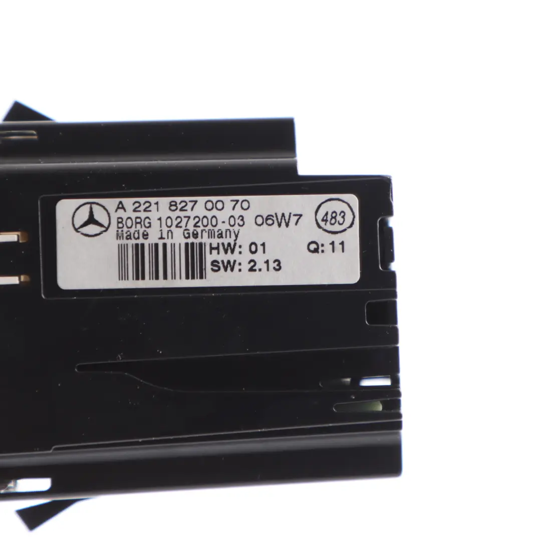 Mercedes W221 Dashboard Instrument Panel Clock Watch - SKU A2218270070 - Part number A2218270070