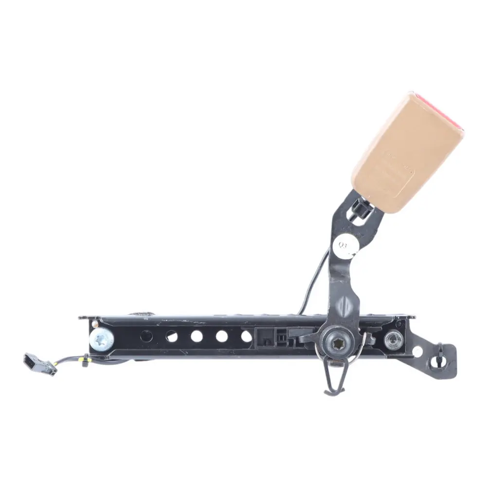 Belt Lock Buckle Rail Rear Right O/S to Mercedes W221 Seat with Part number A2218600669 Mercedes W221 Seat Belt Lock Buckle Rail Rear Right O/S - SKU A2218600669 - Part number A2218600669