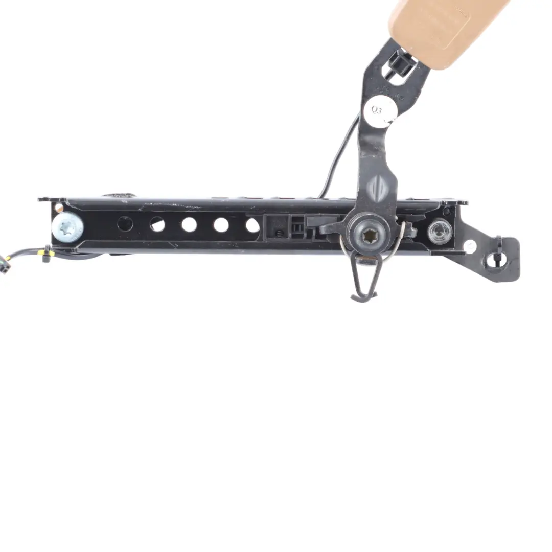 Belt Lock Buckle Rail Rear Right O/S to Mercedes W221 Seat with Part number A2218600669 Mercedes W221 Seat Belt Lock Buckle Rail Rear Right O/S - SKU A2218600669 - Part number A2218600669