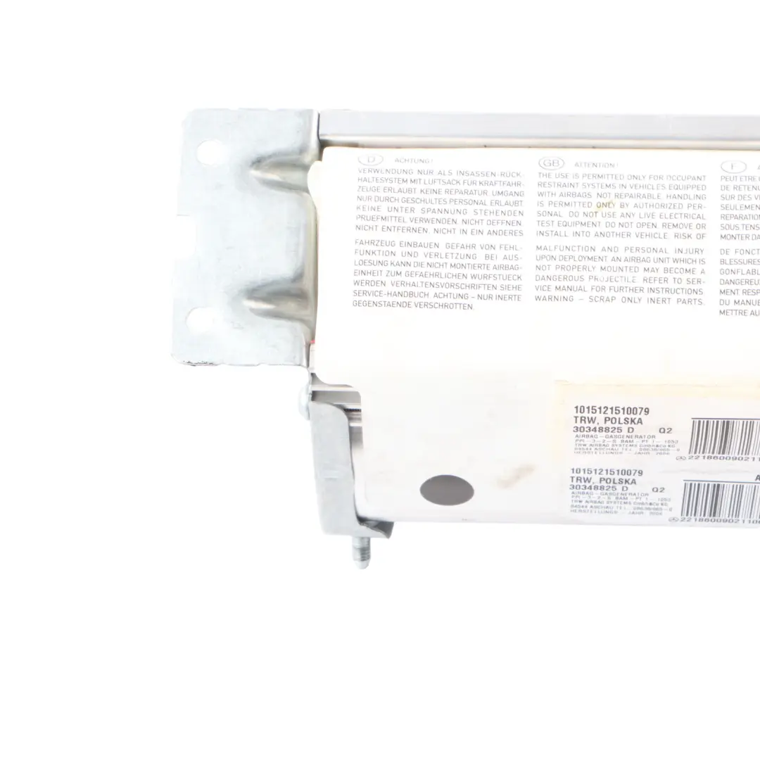 Module Dashboard Passenger Side SRS to Mercedes W221 Air with Part number A2218600902 Mercedes W221 Air Module Dashboard Passenger Side SRS - SKU A2218600902 - Part number A2218600902