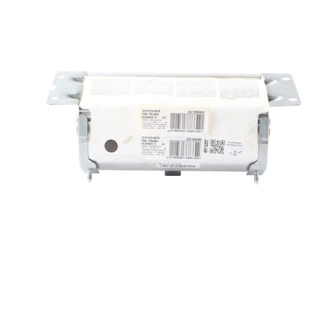 Module Dashboard Passenger Side SRS to Mercedes W221 Air with Part number A2218600902 Mercedes W221 Air Module Dashboard Passenger Side SRS - SKU A2218600902 - Part number A2218600902