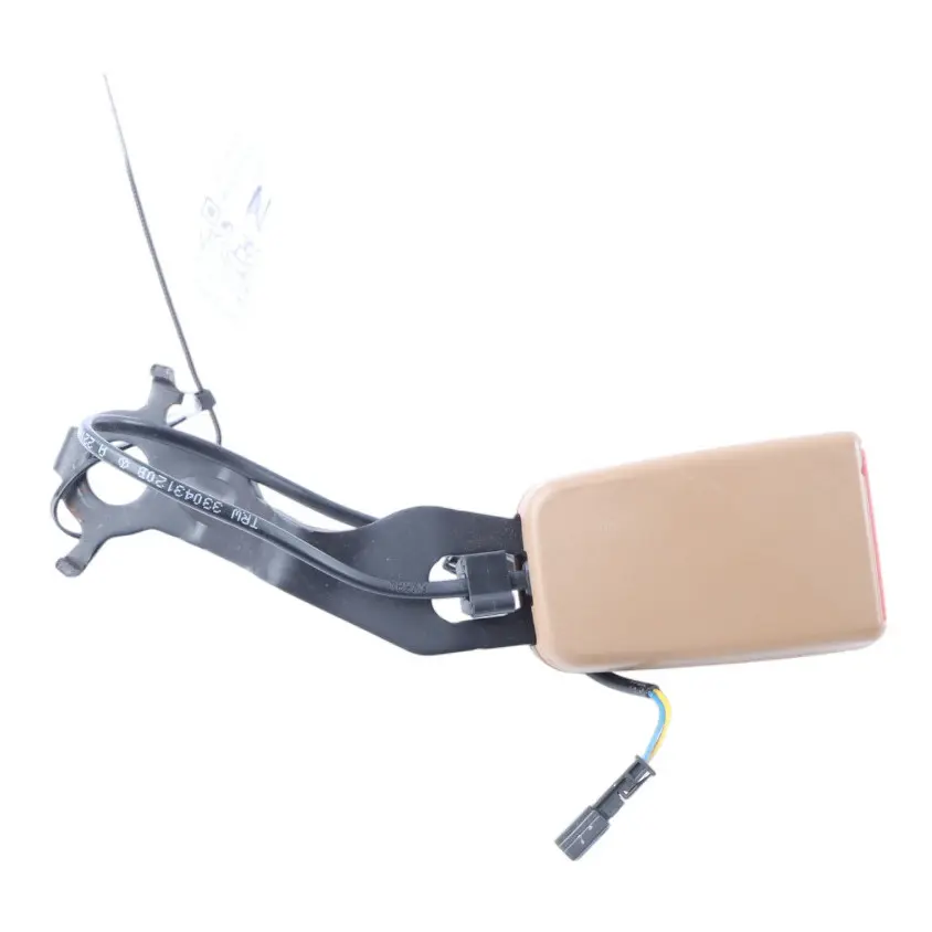 Buckle Beige Tensioner Belt Rear Right O/S to Mercedes W221 Seat with Part number A2218601269 Mercedes W221 Seat Buckle Beige Tensioner Belt Rear Right O/S - SKU A2218601269 - Part number A2218601269