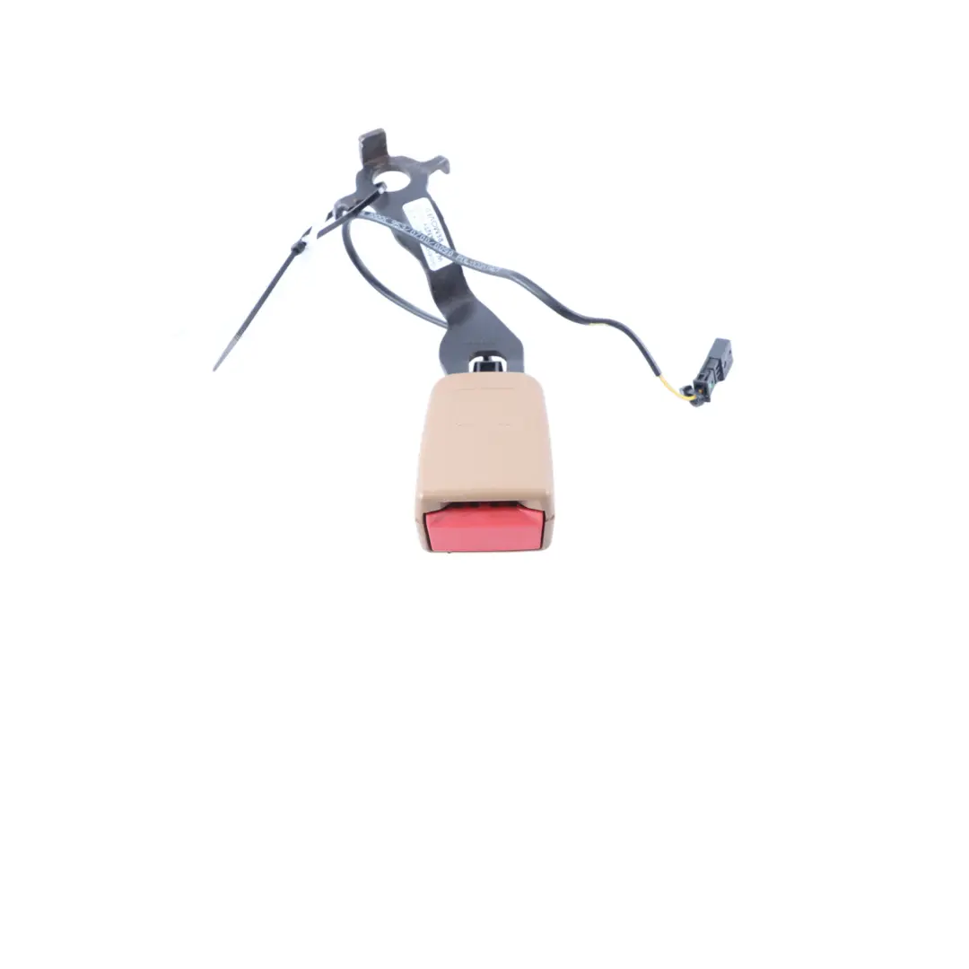 Buckle Beige Tensioner Belt Rear Right O/S to Mercedes W221 Seat with Part number A2218601269 Mercedes W221 Seat Buckle Beige Tensioner Belt Rear Right O/S - SKU A2218601269 - Part number A2218601269