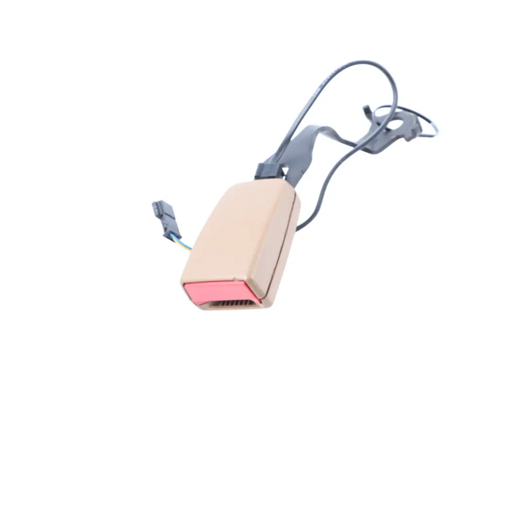 Buckle Beige Tensioner Belt Rear Right O/S to Mercedes W221 Seat with Part number A2218601269 Mercedes W221 Seat Buckle Beige Tensioner Belt Rear Right O/S - SKU A2218601269 - Part number A2218601269