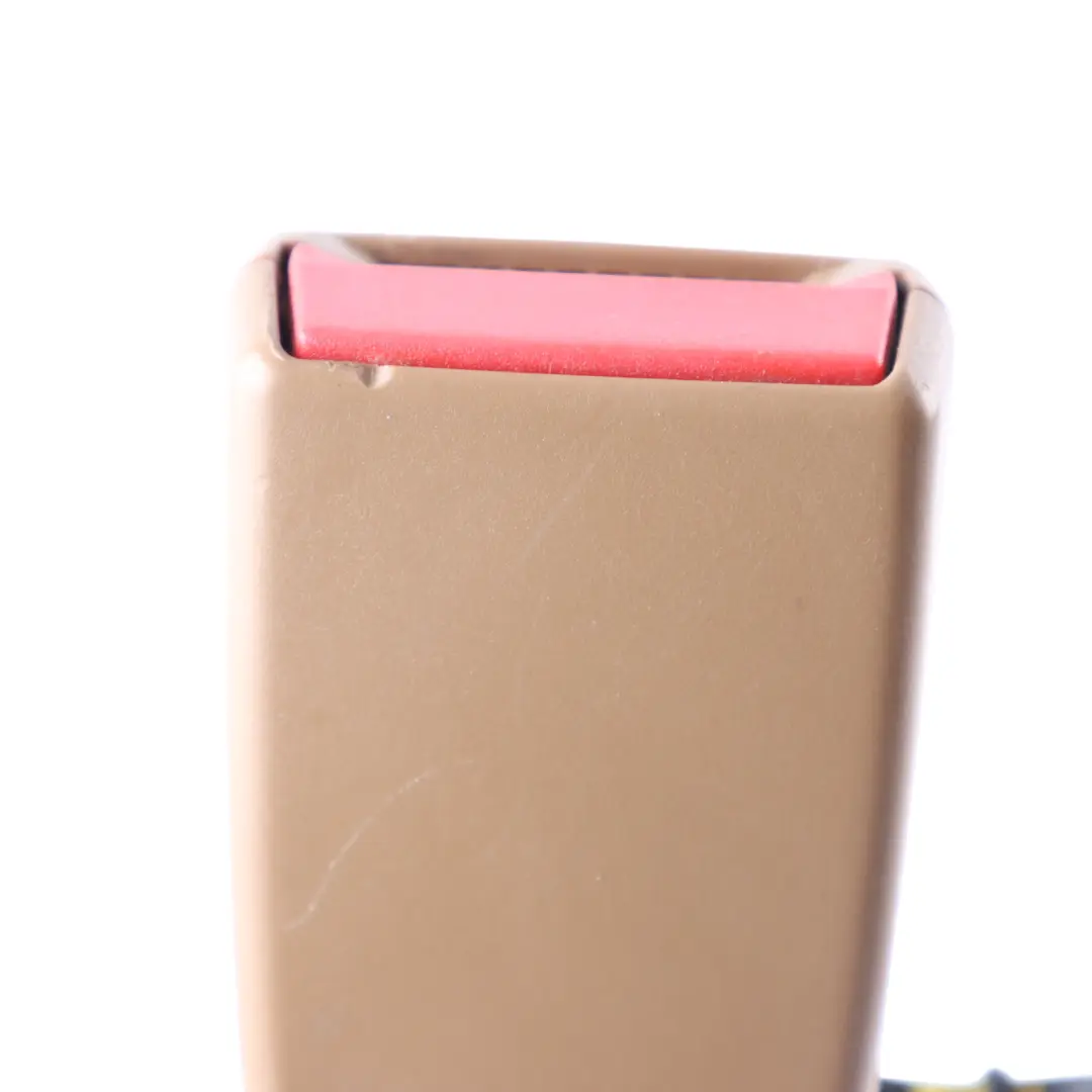 Buckle Beige Tensioner Belt Rear Right O/S to Mercedes W221 Seat with Part number A2218601269 Mercedes W221 Seat Buckle Beige Tensioner Belt Rear Right O/S - SKU A2218601269 - Part number A2218601269