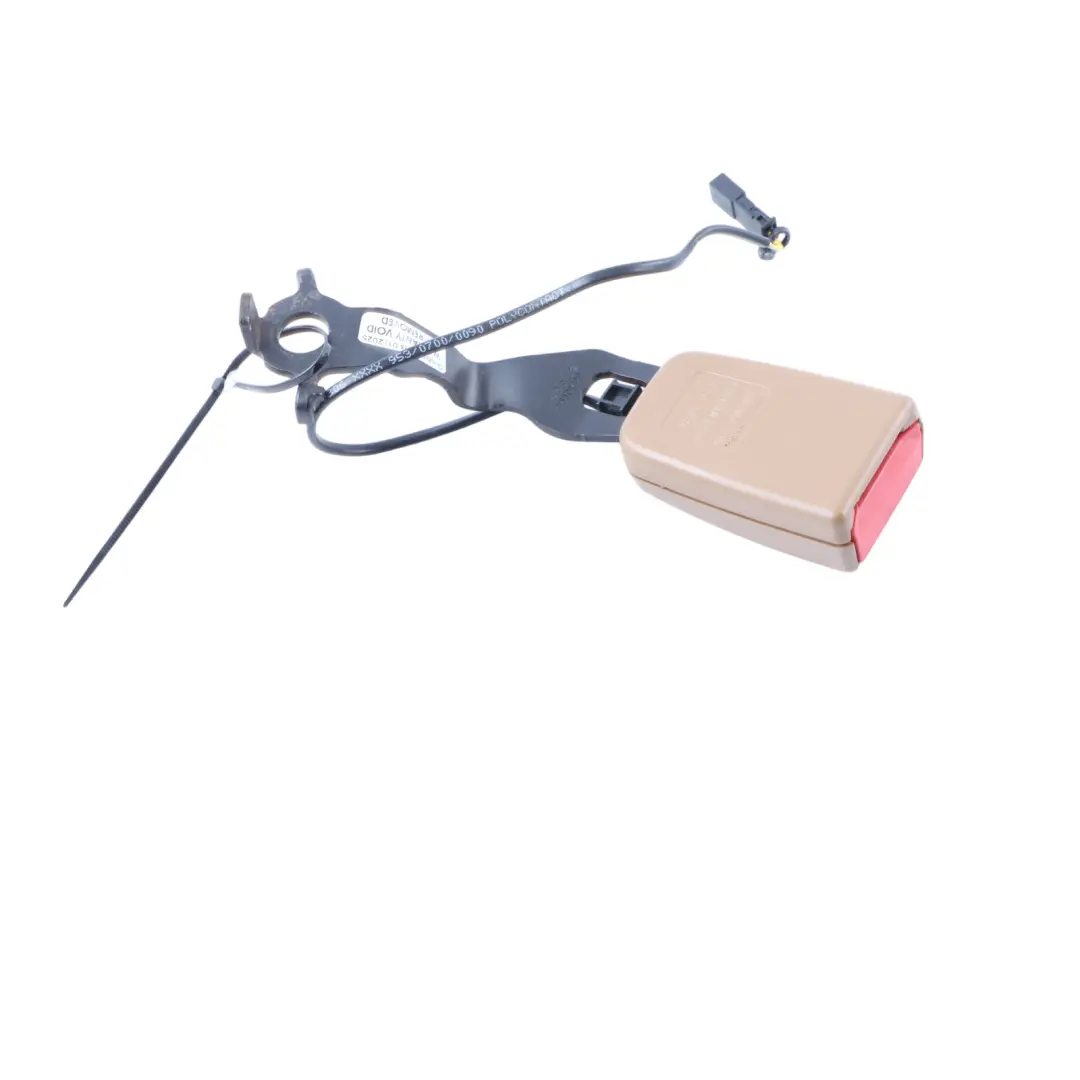 Buckle Beige Tensioner Belt Rear Right O/S to Mercedes W221 Seat with Part number A2218601269 Mercedes W221 Seat Buckle Beige Tensioner Belt Rear Right O/S - SKU A2218601269 - Part number A2218601269