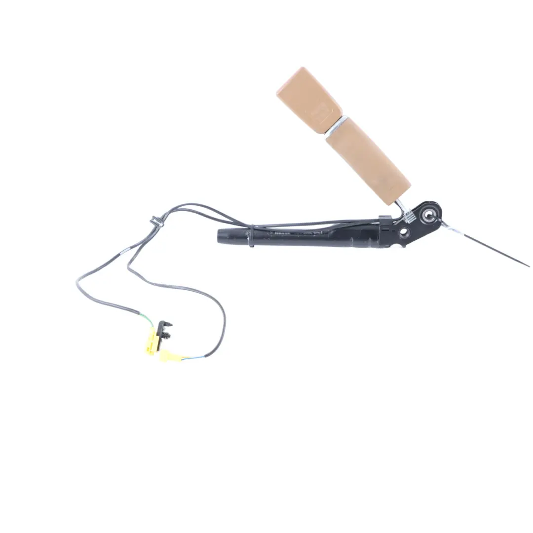 Mercedes W221 Seat Belt Buckle Catch Front Left N/S Beige - SKU A2218601369-1 - Part number A2218601369