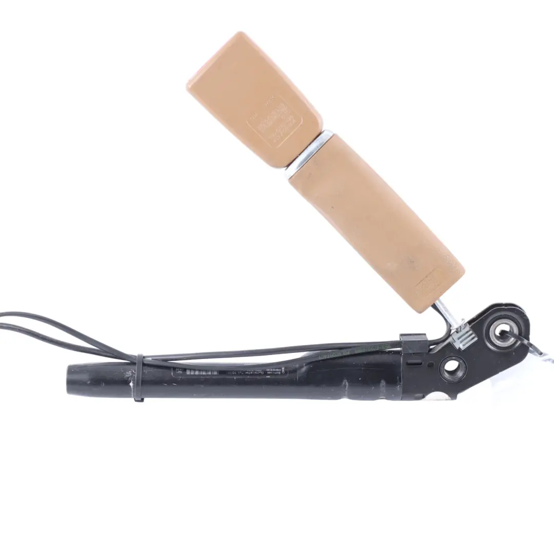 Mercedes W221 Seat Belt Buckle Catch Front Left N/S Beige - SKU A2218601369-1 - Part number A2218601369