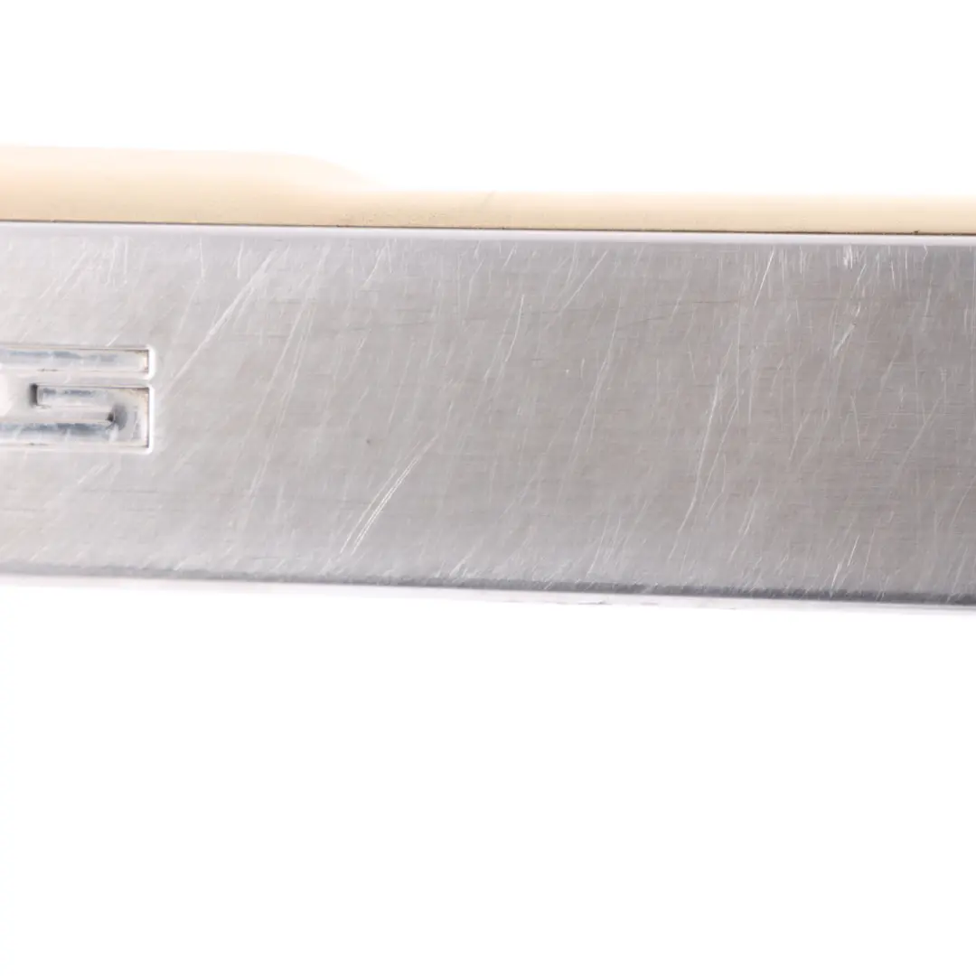 Step Sill Cover Trim Front Right O/S Beige to Mercedes W221 AMG with Part number A2218603235 Mercedes W221 AMG Step Sill Cover Trim Front Right O/S Beige - SKU A2218603235 - Part number A2218603235