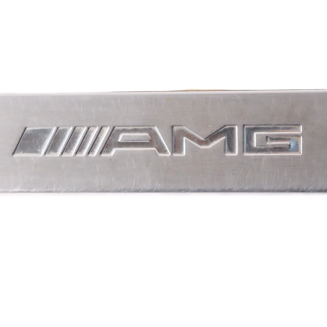 Step Sill Cover Trim Front Right O/S Beige to Mercedes W221 AMG with Part number A2218603235 Mercedes W221 AMG Step Sill Cover Trim Front Right O/S Beige - SKU A2218603235 - Part number A2218603235