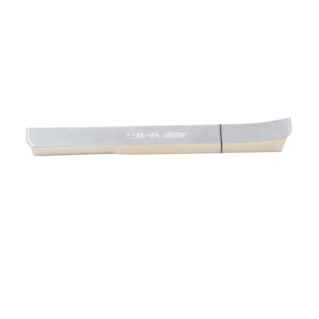 Mercedes W221 AMG Step Sill Cover Trim Front Right O/S Beige - SKU A2218603235 - Part number A2218603235
