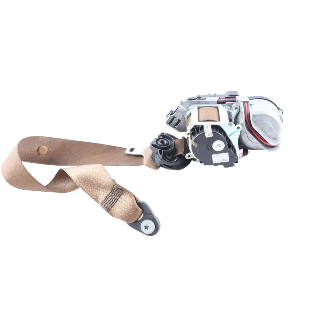 Seatbelt Front Right O/S Seat Belt Beige to Mercedes W221 with Part number A2218603285 Mercedes W221 Seatbelt Front Right O/S Seat Belt Beige - SKU A2218603285-2 - Part number A2218603285