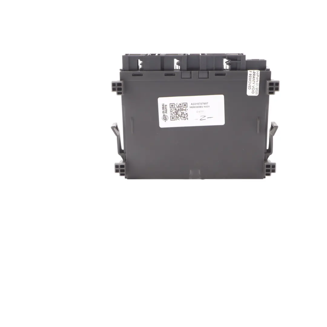 Side Front Left N/S Seat Control Unit Module to Mercedes W221 with Part number A2218707687 Mercedes W221 Side Front Left N/S Seat Control Unit Module - SKU A2218707687 - Part number A2218707687