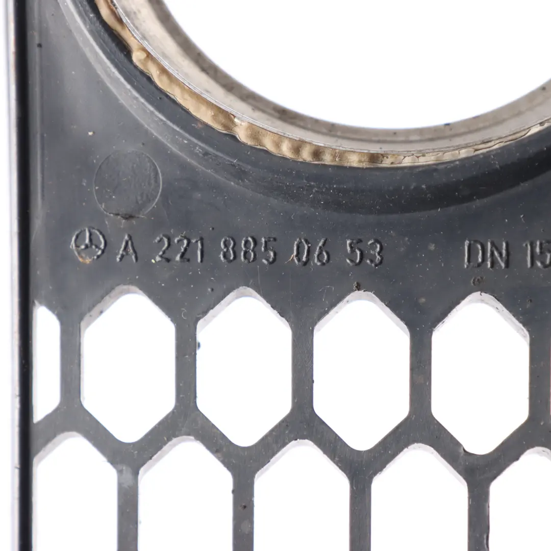 Mercedes W221 S63 AMG Grille Front Bumper Lower Right O/S Cover - SKU A2218850653 - Part number A2218850653