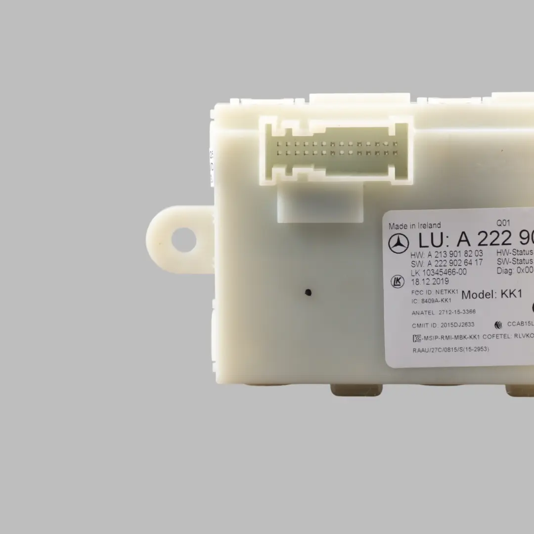 Mercedes C205 Keyless Go Easy Entry Control Module Unit - SKU A2229004618 - Part number A2229004618