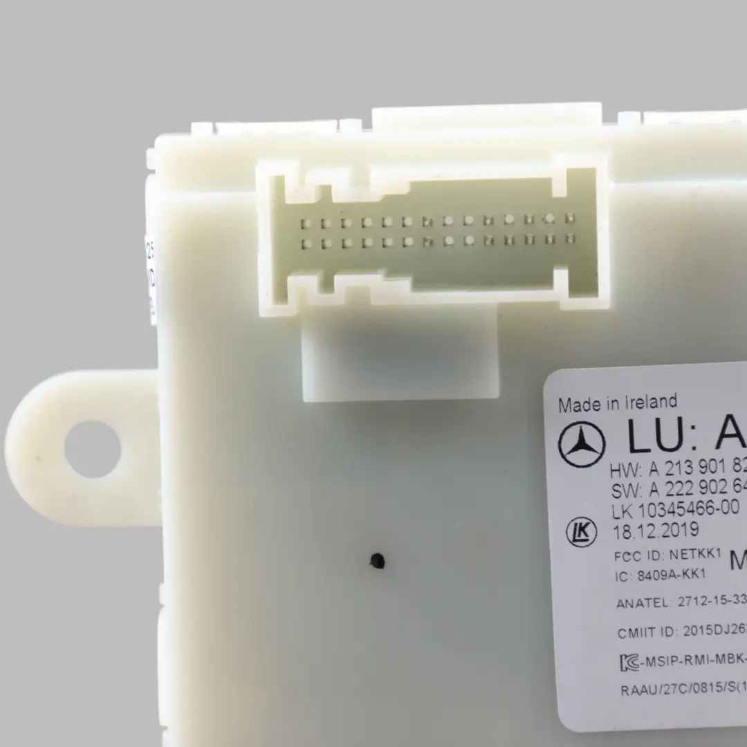Mercedes C205 Keyless Go Easy Entry Control Module Unit - SKU A2229004618 - Part number A2229004618