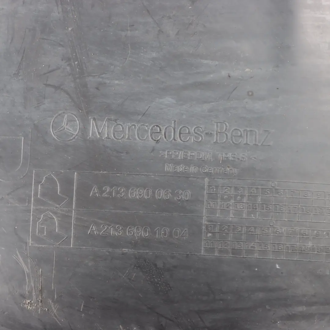 Arch Mercedes W213 C238 Front Right O/S Wheelhouse Rear Cover A2136900630 to Wheel with Part number A2386911800 Wheel Arch Mercedes W213 C238 Front Right O/S Wheelhouse Rear Cover A2136900630 - SKU A2386911800 - Part number A2386911800