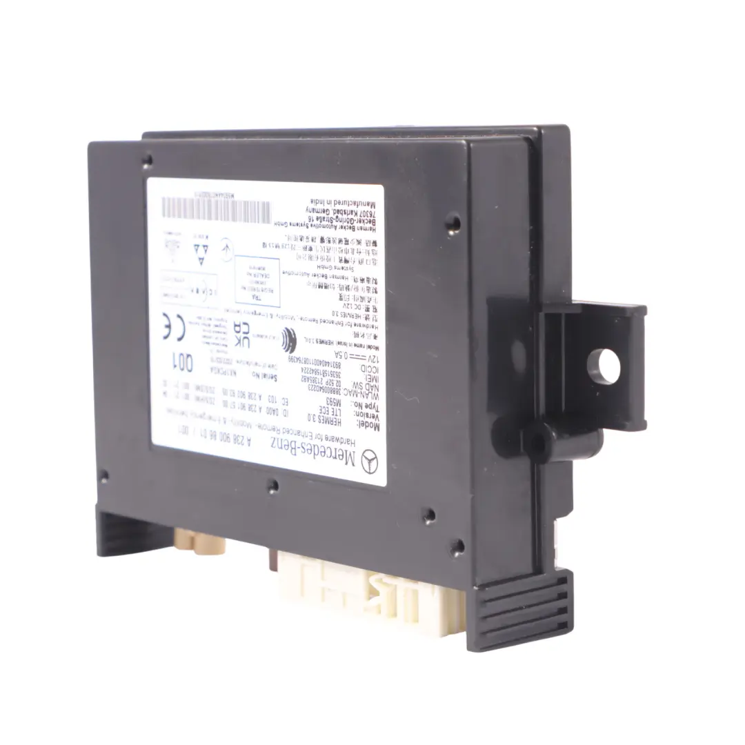 Module de communication Mercedes W177 W205 W213 X253 Hermes LTE Unit pour à propos du numéro de pièce A2389008601 Module de communication Mercedes W177 W205 W213 X253 Hermes LTE Unit - SKU A2389008601 - Numéro de pièce A2389008601