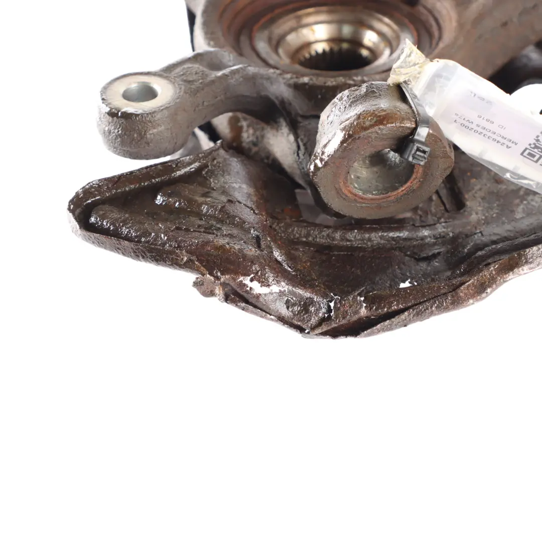 Mercedes W176 W246 Front Right O/S Suspension Wheel Carrier Hub Knuckle - SKU A2463320200-1 - Part number A2463320200