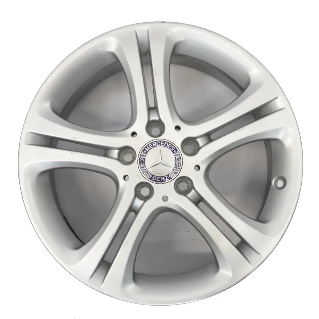  Llanta de aleación plateada Mercedes W176 W246 17" 7.5J ET:52.5 - SKU A2464011002-1 - Número de pieza A2464011002