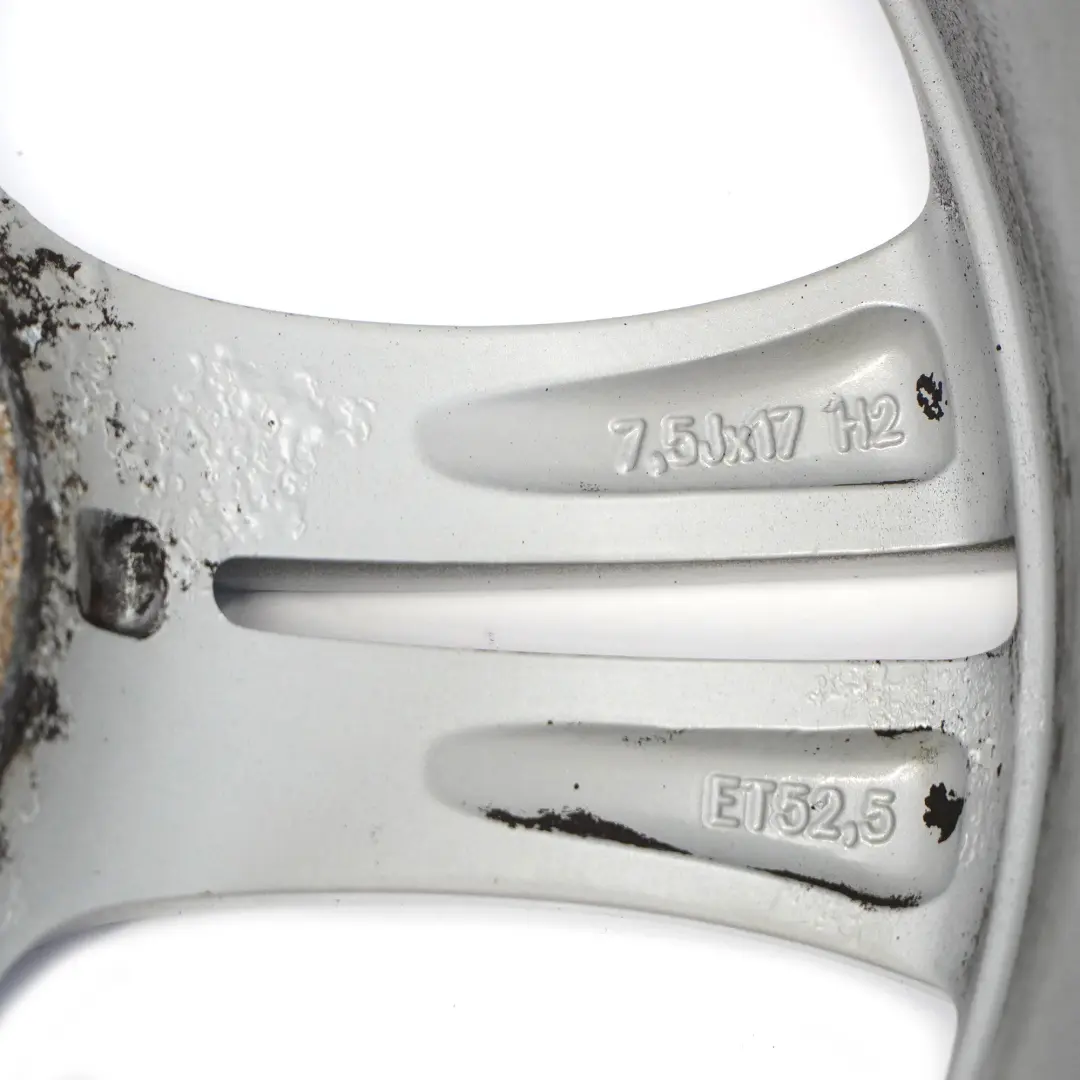 Alloy Rim 17" 7.5J ET:52.5 to Mercedes W176 W246 Silver Wheel with Part number A2464011002 Mercedes W176 W246 Silver Wheel Alloy Rim 17" 7.5J ET:52.5 - SKU A2464011002-1 - Part number A2464011002