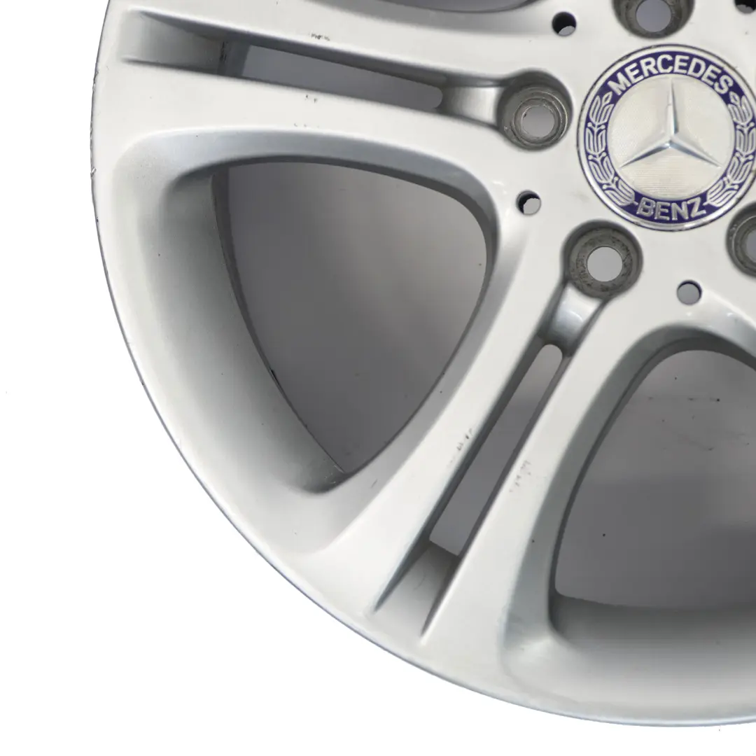 Mercedes W176 W246 Silver Wheel Alloy Rim 17" 7.5J ET:52.5 - SKU A2464011002-1 - Part number A2464011002