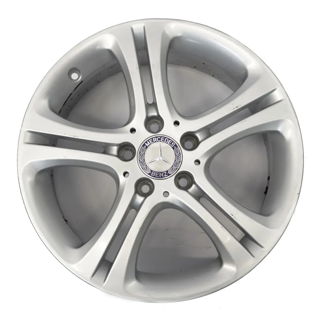 Mercedes W176 W246 Srebrna Felga Aluminiowa 17" 7.5J ET:52.5 - SKU A2464011002-2 - Numer Części A2464011002