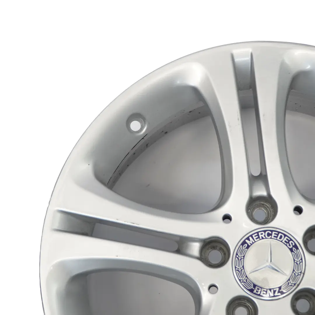Mercedes W176 W246 Silver Wheel Alloy Rim 17" 7.5J ET:52.5 - SKU A2464011002-2 - Part number A2464011002