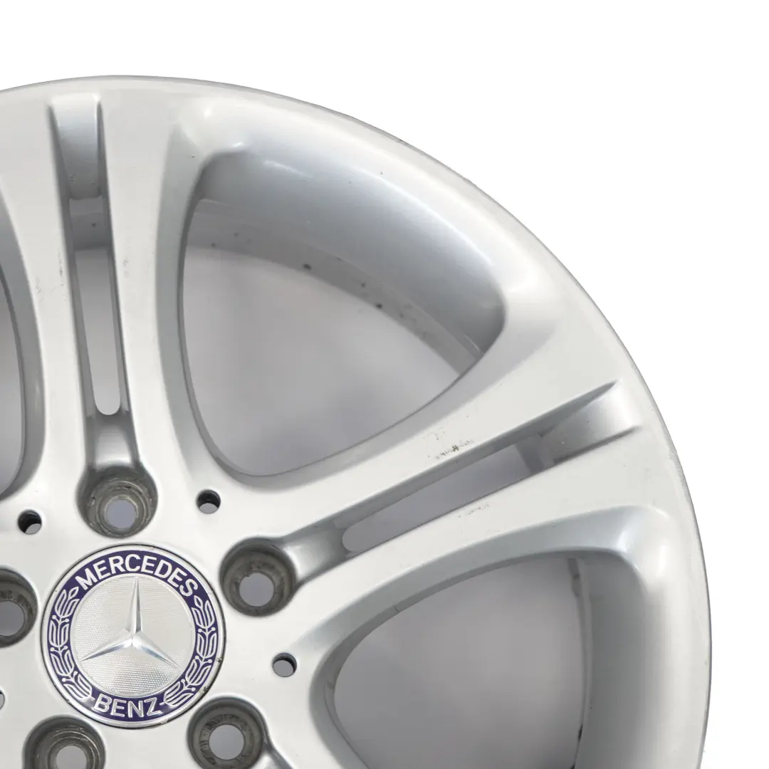 Mercedes W176 W246 Silberne Leichtmetallfelge 17" 7.5J ET:52.5 - SKU A2464011002-2 - Teilenummer A2464011002