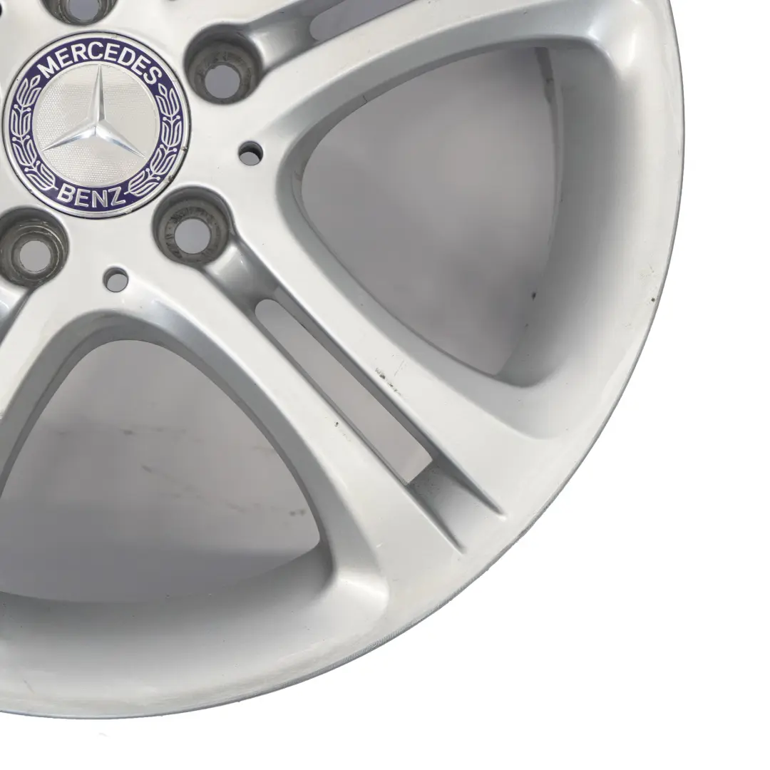 Mercedes W176 W246 Silver Wheel Alloy Rim 17" 7.5J ET:52.5 - SKU A2464011002-2 - Part number A2464011002