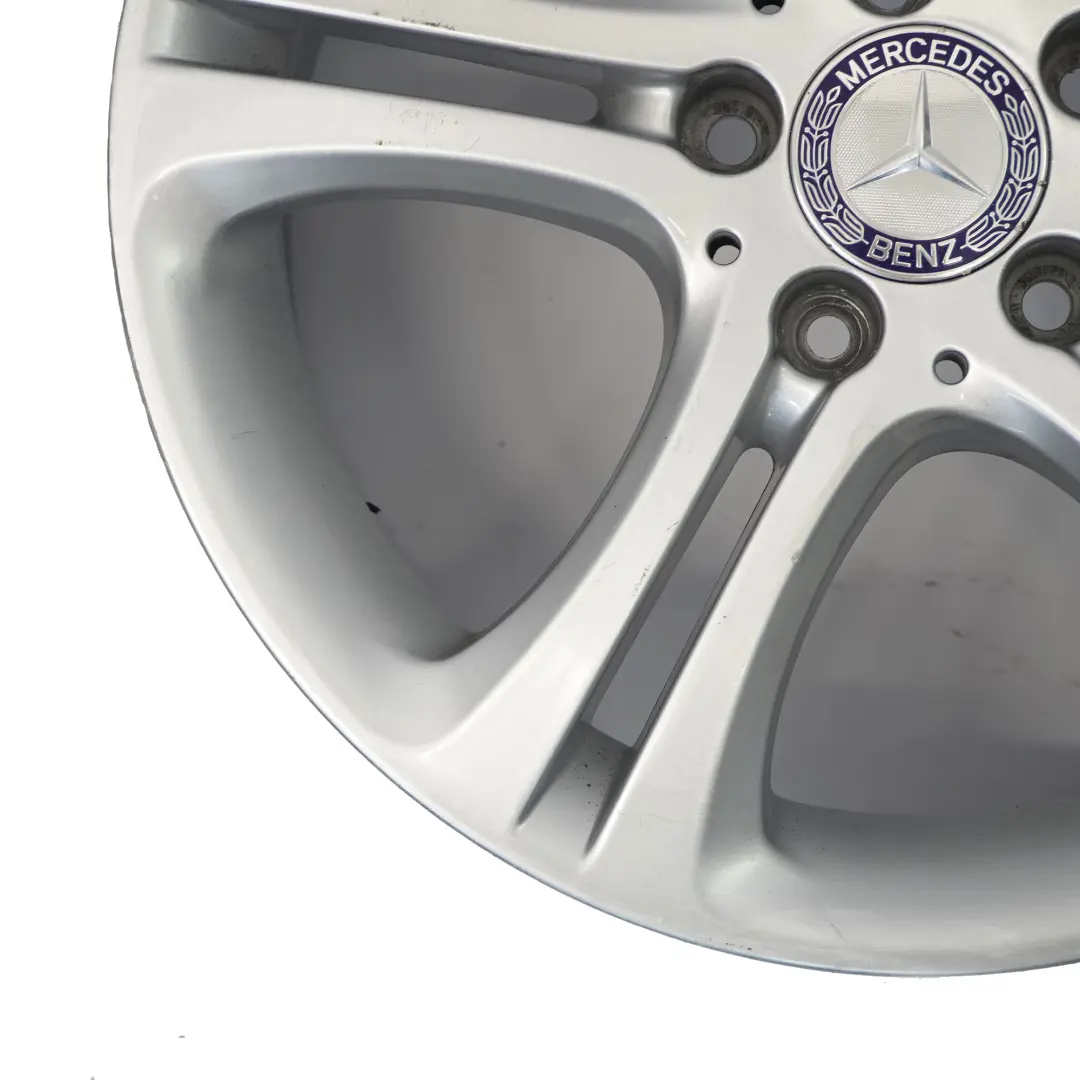 Mercedes W176 W246 Silver Wheel Alloy Rim 17" 7.5J ET:52.5 - SKU A2464011002-2 - Part number A2464011002