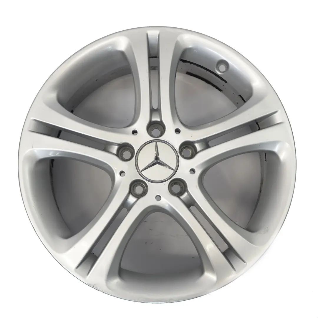Alloy Rim 17" 7.5J ET:52.5 to Mercedes W176 W246 Silver Wheel with Part number A2464011002 Mercedes W176 W246 Silver Wheel Alloy Rim 17" 7.5J ET:52.5 - SKU A2464011002-3 - Part number A2464011002