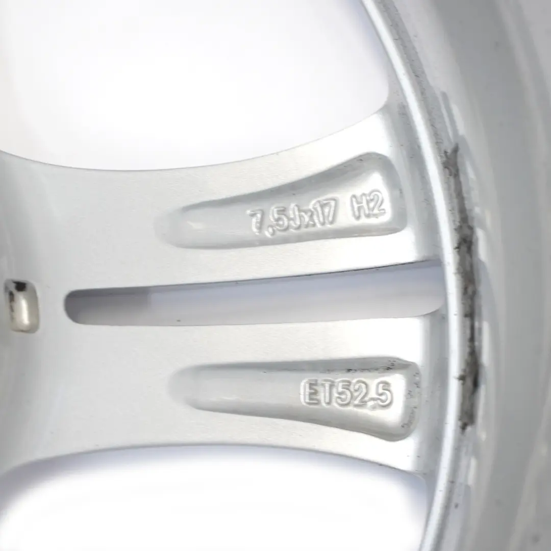 Mercedes W176 W246 Silver Wheel Alloy Rim 17" 7.5J ET:52.5 - SKU A2464011002-3 - Part number A2464011002