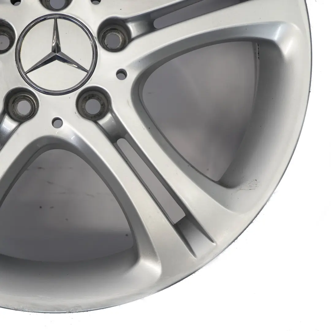 Alloy Rim 17" 7.5J ET:52.5 to Mercedes W176 W246 Silver Wheel with Part number A2464011002 Mercedes W176 W246 Silver Wheel Alloy Rim 17" 7.5J ET:52.5 - SKU A2464011002-3 - Part number A2464011002