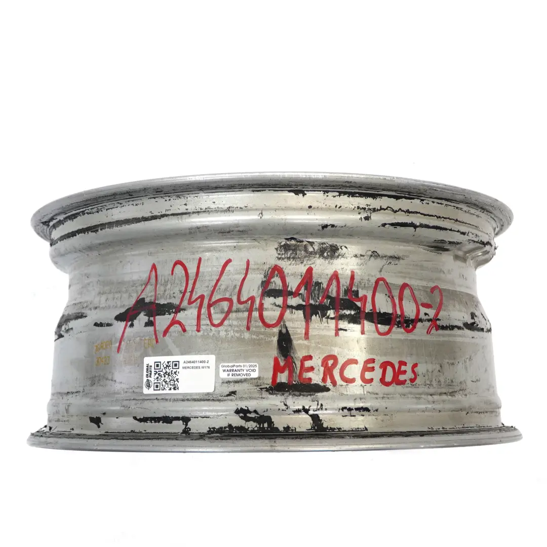 Classe A B W176 W246 Cerchio lega argento 17" ET:52,5 7,5J per Mercedes con numero di parte A2464011400 Mercedes Classe A B W176 W246 Cerchio lega argento 17" ET:52,5 7,5J - SKU A2464011400-2 - Numero di parte A2464011400