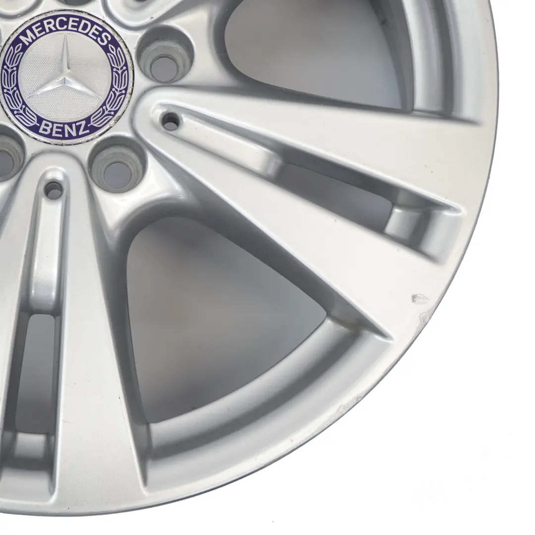 Mercedes-Benz W176 W246 Silber Alufelge Alu Felge 17" ET:52,5 7,5J für mit Teilenummer A2464011400 Mercedes-Benz W176 W246 Silber Alufelge Alu Felge 17" ET:52,5 7,5J - SKU A2464011400-2 - Teilenummer A2464011400