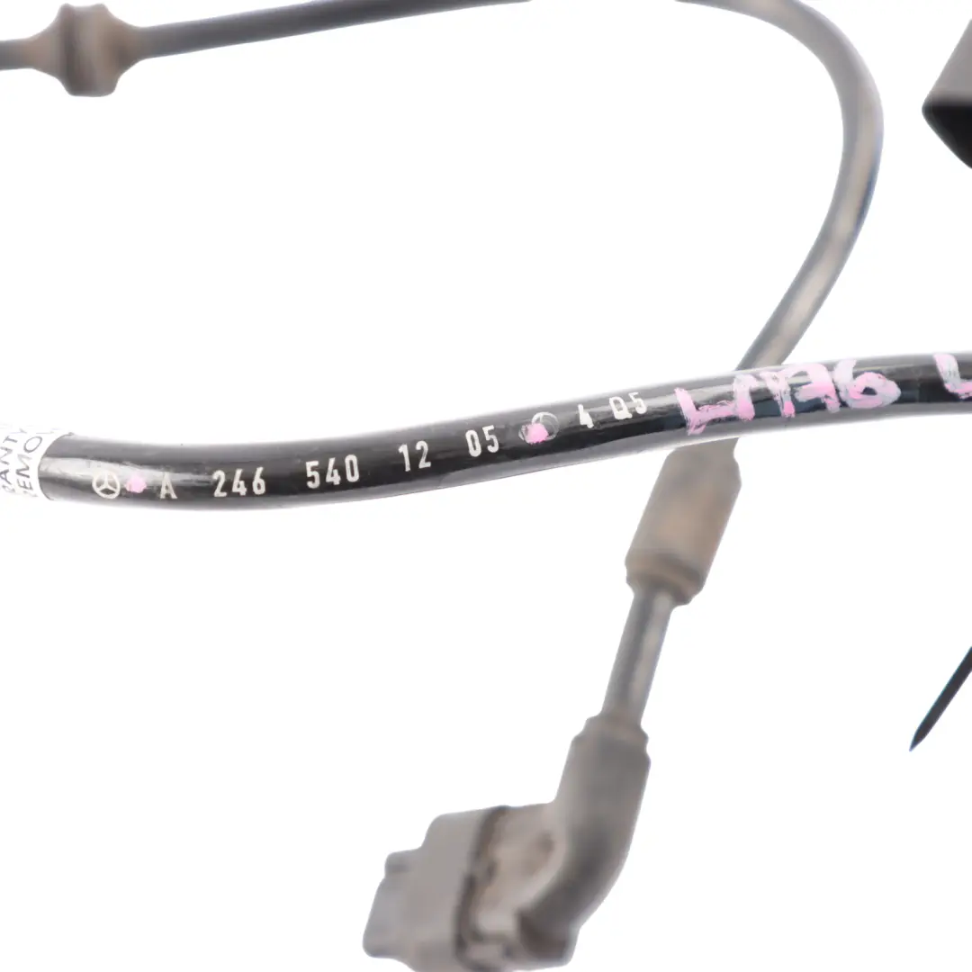 Cavo di cablaggio elettrico del freno stazionamento sinistro per Mercedes W176 W246 con numero di parte A2465401205 Mercedes W176 W246 Cavo di cablaggio elettrico del freno stazionamento sinistro - SKU A2465401205 - Numero di parte A2465401205