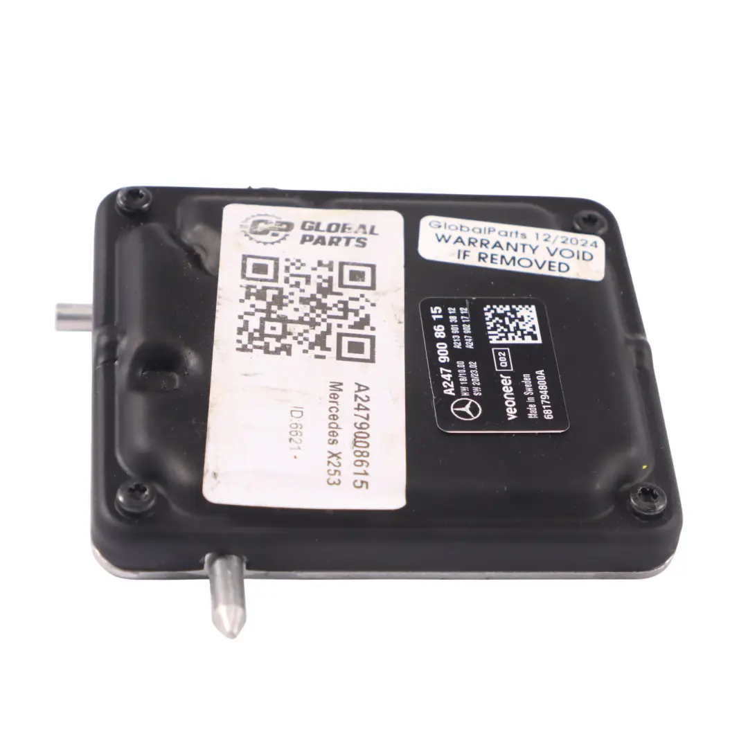 Módulo ECU Control Asistencia Carril Cámara para Mercedes GLC X253 con número de pieza A2479008615 Mercedes GLC X253 Módulo ECU Control Asistencia Carril Cámara - SKU A2479008615 - Número de pieza A2479008615