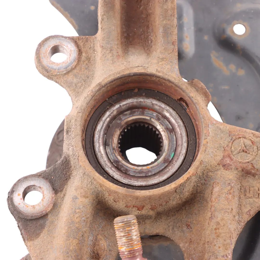 Carrier Hub Steering Knuckle Front Left N/S to Mercedes W251 Wheel with Part number A2513301320 Mercedes W251 Wheel Carrier Hub Steering Knuckle Front Left N/S - SKU A2513301320-1 - Part number A2513301320